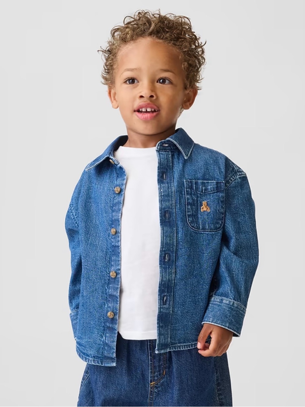 NWT GAP Kids Denim Shirt Jacket